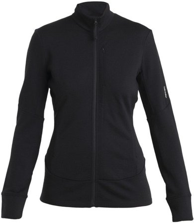 Icebreaker W's Merino 260 Quantum IV LS Zip Black