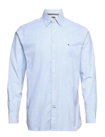 Core 1985 Flex Oxf Stp Rf Shirt Skjorta Casual Blå Tommy Hilfiger