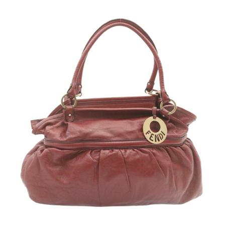 Fendi Vintage, Pre-owned Tote bag Rood, Dames, Maat:ONE Size,leer