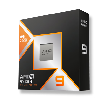 AMD Ryzen 9 9950X3D - AM5 16 kjerner, 32 tråder, 4.3GHz - 5.7GHz, 128MB Cache, DDR5, PCIe 5.0, 170W TDP, uten kjøler