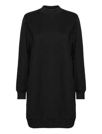 Mockneck Sweatshirt Dress Black GAP