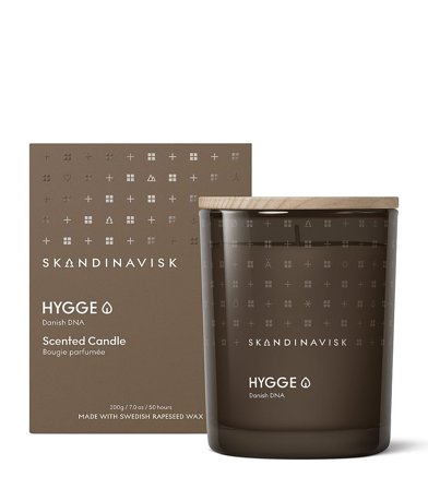 SKANDINAVISK HYGGE Duftlys med Låg 200 g, Tøj & Bolig, Duft Til Hjemmet, Duftlys