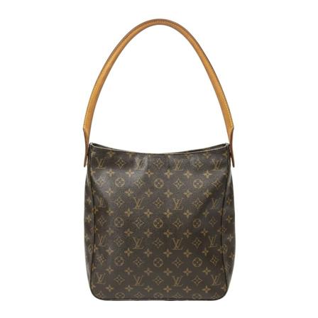 Louis Vuitton Vintage Looping GM Brun, Dame Vintage Tasker, Størrelse: ONE Size