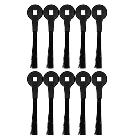 10 stk. sidebørster, der er kompatible med Shark Iq Robot R101ae,rv1001ae,rv1000 støvsuger