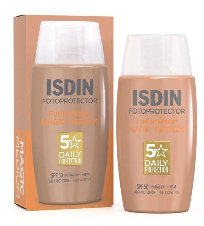 Isdin Fusion Water Color Medium Fotoprotezione Colorata