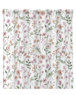 Multibåndslengde Astrid blomstret 2-pk Fersken