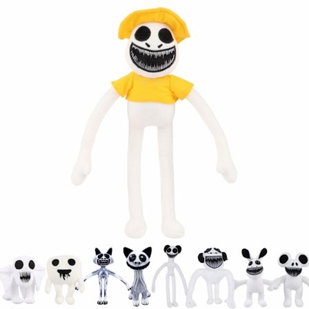 Zoo Anomaly -pehmolelu, Zoonomaly-eläintenhoitajien pehmolelut faneille ja ystäville, kaunis Zoo Normal -kauhupelin pehmolelu, täytetty eläinlelulahja