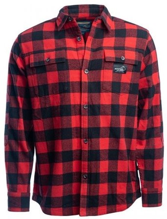 Arrak Outdoor Arrak M's Flannel Shirt Red/Black