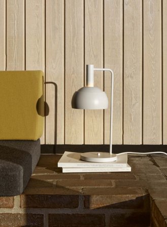 FJ Elements bordlampe - hvit