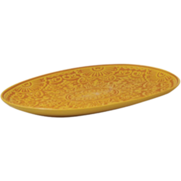 Tallrik Oval Barcelona 21,5cm