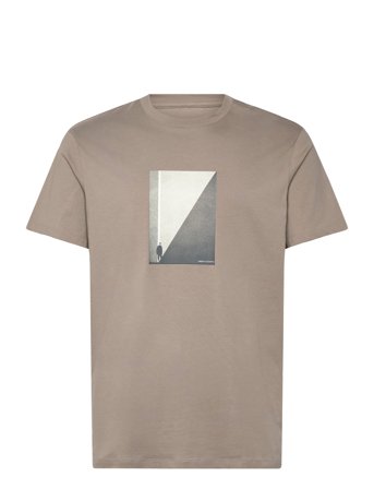 Armani Exchange T-Shirt - Beige - M