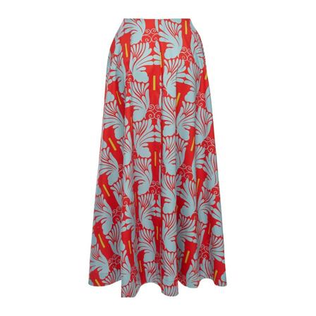 La DoubleJ, Holiday Skirt Rood, Dames, Maat:M