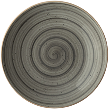 Djup Tallrik Bonna Aura Space Grå