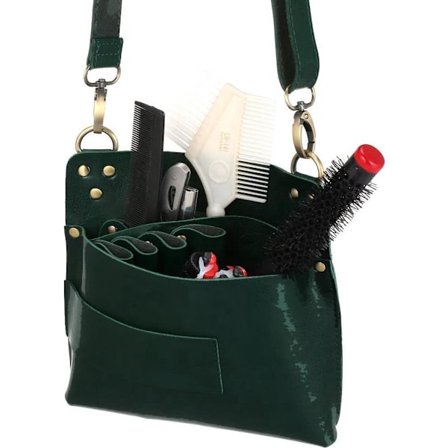 Pistolhylster hårklipper veske - sminkeoppbevaringsveske - grønn