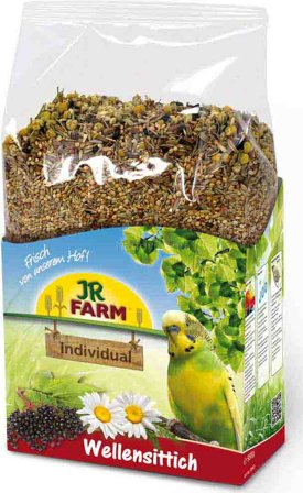 JR Farm Individual Undulatfôr - 1kg