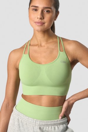 ICANIWILL - Define Seamless Sports Bra Summer Green - Sports-BH - Damer - Træningstøj fra ICIW