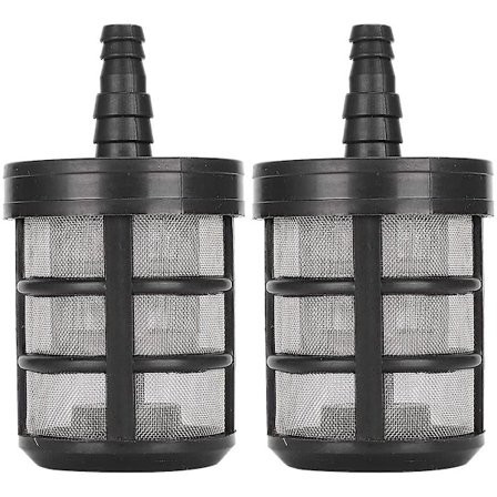 2 kpl puutarhaletkun suodatin, ruostumattomasta teräksestä valmistettu vesipumpun siiviläsuodatin