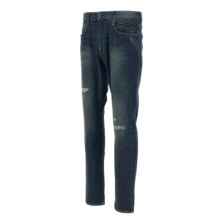 G-star, Straight Jeans Blauw, Heren, Maat:W33 L32