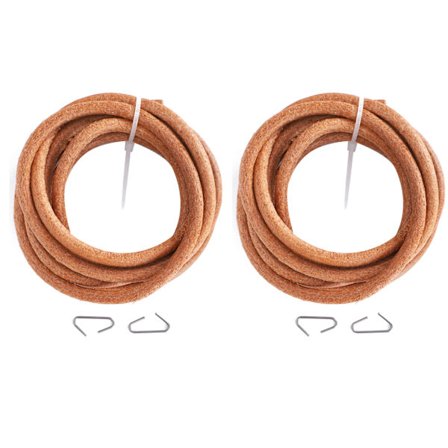 2 kpl ompelukoneen hihnojen korvaavat jalkapoljin käyttöosat kotiin nahalle virkkuukoukulla