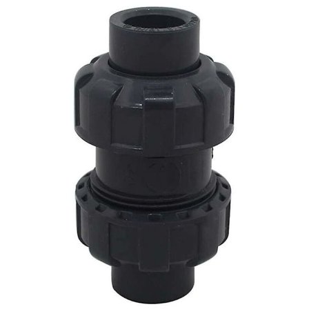 Kugle-kontraventil 20 25 32 40 50 63mm swimmingpool kontraventil ikke-returventil anti-tilbageløb pvc ventil ikke-returventil (Indvendig diameter 32mm
