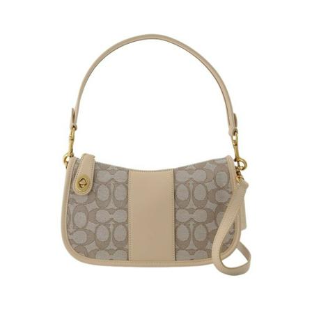 Coach - Axelremsväskor - Beige - Dam - Storlek: One Size, Dam, Storlek: ONE SIZE
