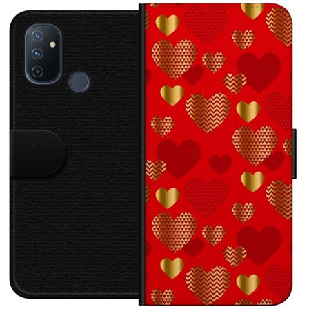 Yhteensopiva Lompakkokotelo OnePlus OnePlus Nord N100 GoldenHearts