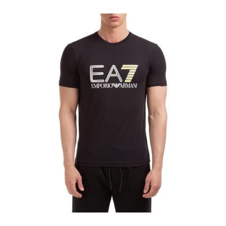 Emporio Armani EA7 Short sleeve t-shirt Sort, Herre T-shirts