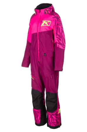 Anzug Klim Shredsa Magenta Lila - Pink Glo L