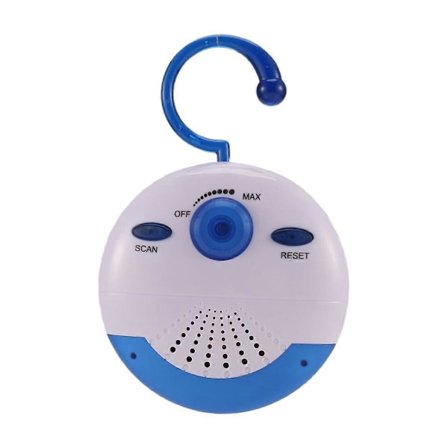 Vandtæt Shower Radio, Mini Bærbar FM Radio Indbygget Højttaler til Badeværelse Køkken, Bådsejlads, Hiki