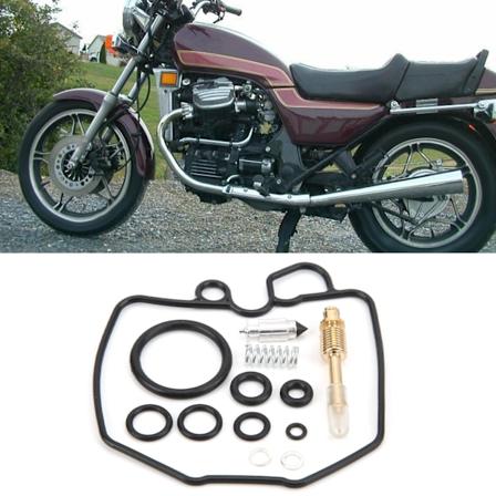 2 sett forgasser reparasjonssett, overhaling for Honda CX650C/GL650/Silverwing