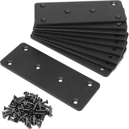 10 Stk Hjørnekode Beslag Beslag Tilslutningsstykke Fast