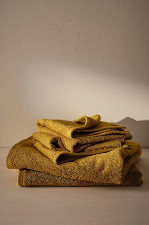 Jotex - Håndklesett 4-pakning Olive - DARCY - Kjøp Håndklær hos Jotex