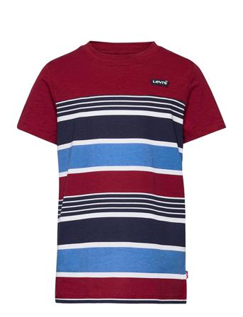 Lvb Ss High Low Hem Tee Shirt Patterned Levi's