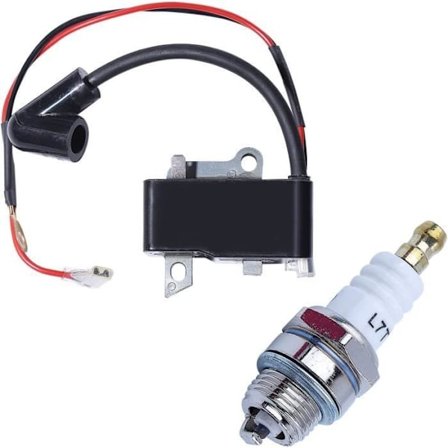 Tennpluggsett kompatibel med Husqvarna 435 440 445 450 440E 435E Motorsag Reservedeler 573 93 57-01