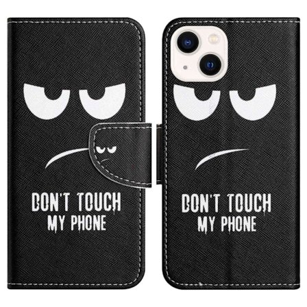 Wonderland iPhone 14 Plus Flippetui - Don't Touch My Phone