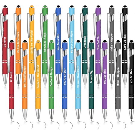 Optimistiska Svarta Bläckpennor 20-pack (BR)_jar