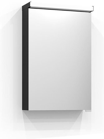 Svedbergs Intro Spegelskåp 45x70x15 cm grafitgrå, Badrum