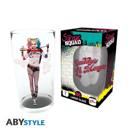 DC COMICS - XXL Glas 400ml - Harley