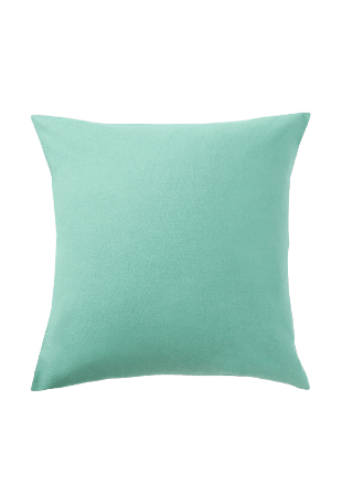 Åhléns Home Enfärgat kuddfodral MIKA 48x48 cm Kuddar Grön ONESIZE