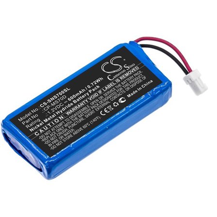 Batteri til medieafspiller til Sony Walkman NW-MS70D, NW-MS90D