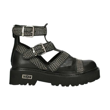 Cult Sandalen , Zwart , Dames , Maat: 36 EU