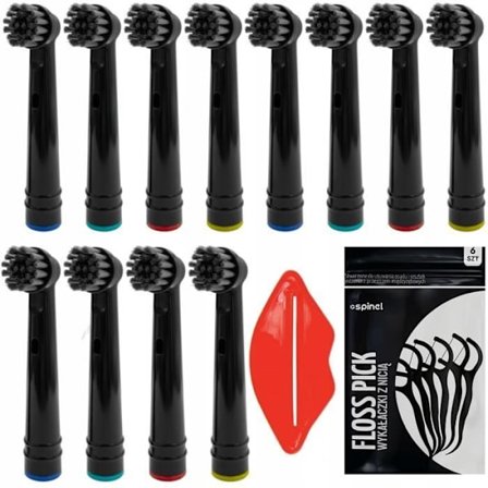 Tandborsthuvuden - Oral B kompatibla - Precision Clean Aktivt kol - Djup rengöring 12 stycken