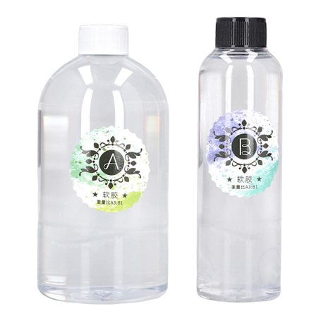 Epoxy AB-lim, høyt transparent, vannbasert, selvavskummende, krystallklart lim for industrien