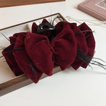 Hårklo Clip Shark Clip RÖD