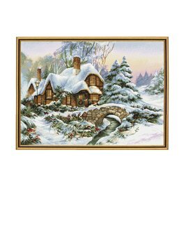 Broderikit Billede Sneklædt - Luca-S