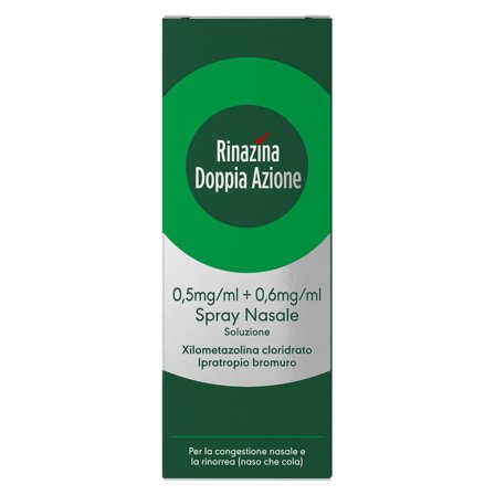 Rinazina Doppia Azione Spray Nasale Decongestionate Libera il