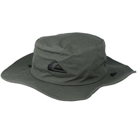 Quiksilver - Green - traveler - Hat - Bushmaster Green Traveller Hat - Hatstore