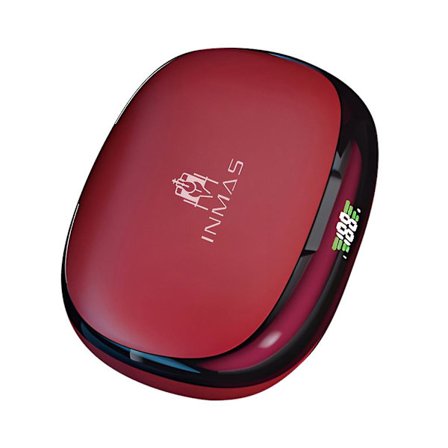 Vanntett Stereo Øretelefoner Med Innebygd Mikrofon Ørekrok Hodesett Premium 9d Stereo