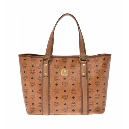 MCM Pre-owned, Tote Bags Bruin, Dames, Maat:ONE Size
