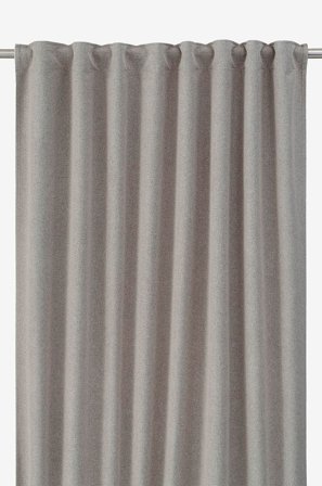Svanefors - Gardin Jane 2-pack - Brun - Veckbandslängder - 140X270 - Från Homeroom